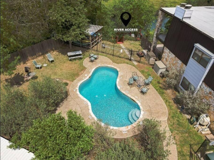 Ferienwohnung Guadalupe Getaway New Braunfels Exterior foto